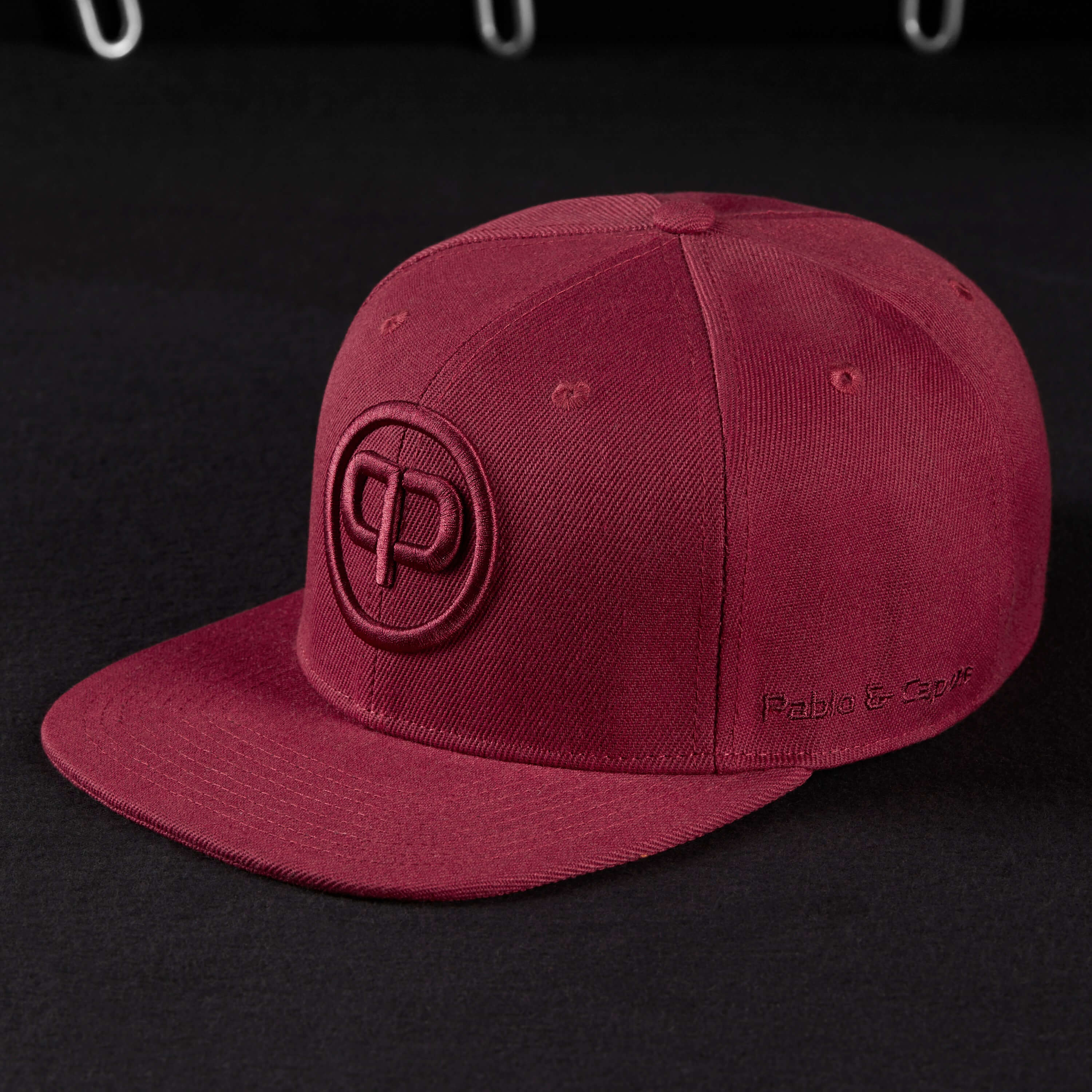 Pablo & Capone - Snapback Cap - Burgundy & Burgundy