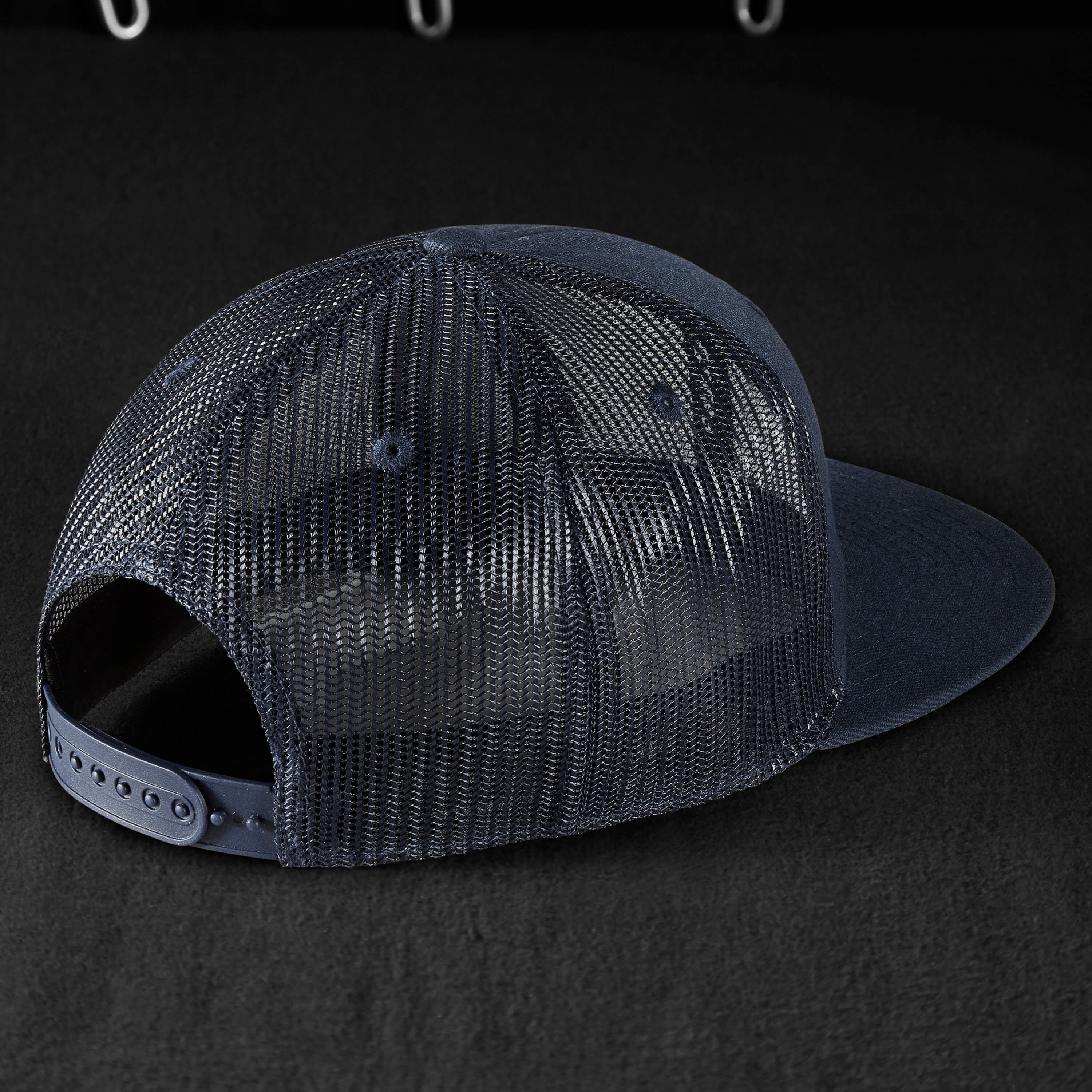 Trucker Cap - Navy Blue & Black