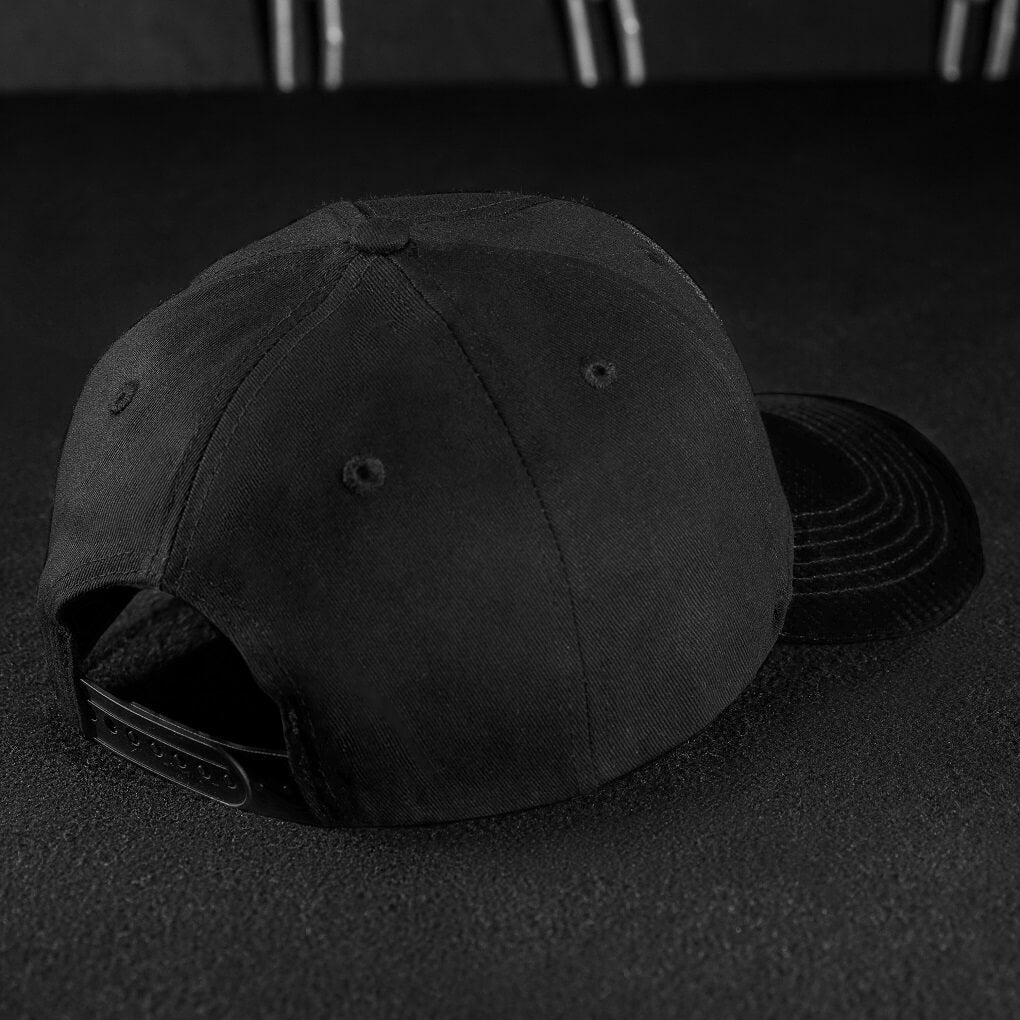 Pablo & Capone - Baseball Cap - Black & Black Carbon