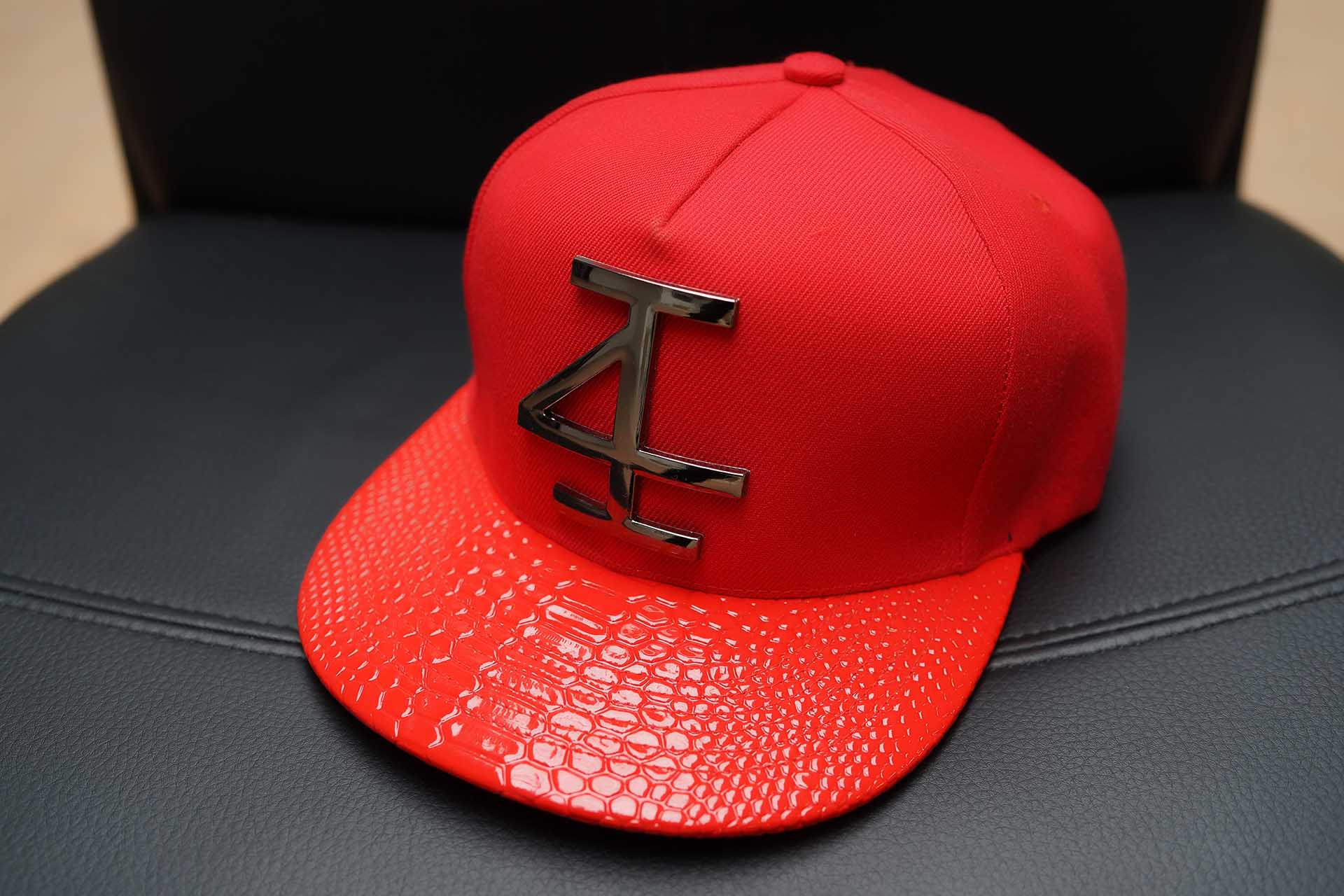 4Invictus - 4I Snapback Cap – Red Gun Metal - Seitlich