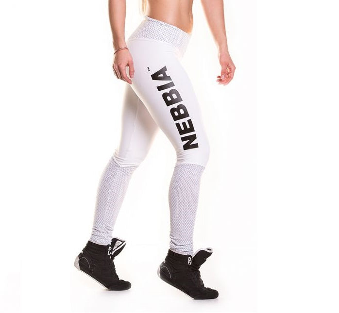 Nebbia - Heart Butt Leggings - White (280) - Seitlich